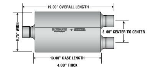 FLOWMASTER 40 SERIES DIAGRAM