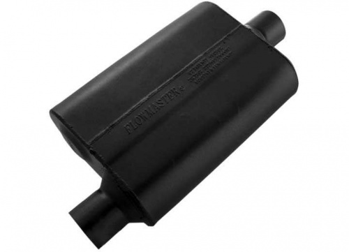 Flowmaster Original 40 Series Muffler 409 Stainless – 3" Offset Inlet, 3" Center Out (8043041)