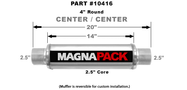 
                                        MAGNAFLOW 10416                  