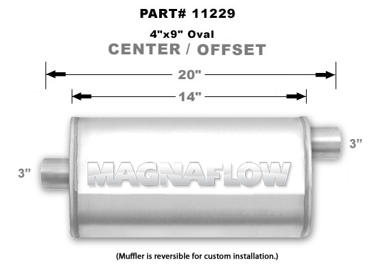 
                                        Magnaflow Muffler 11229                  