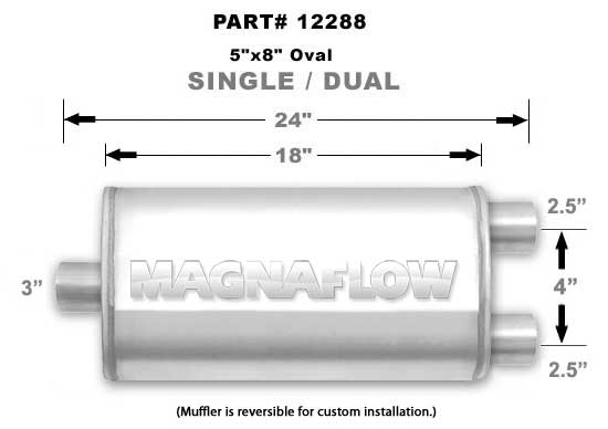 
                                        Magnaflow Muffler 12288                  