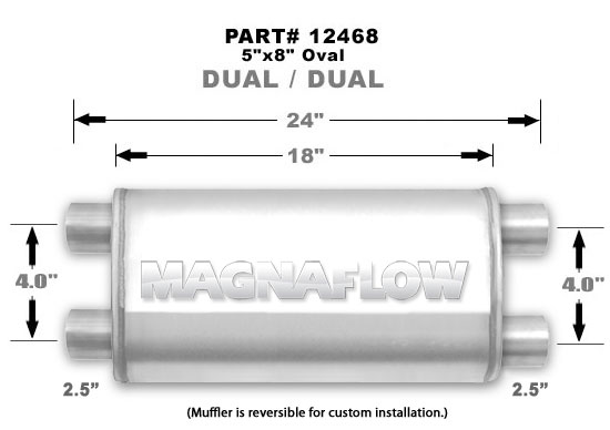 
                                        MAGNAFLOW 12468                  