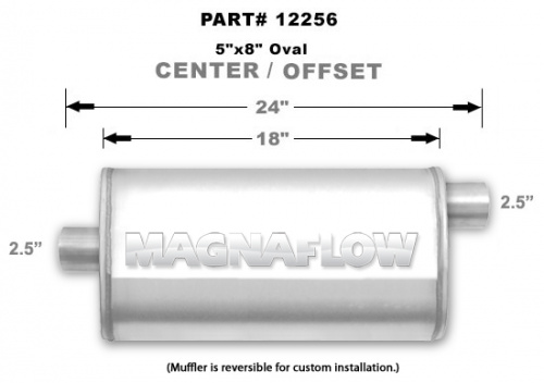 MAGNAFLOW MUFFLER 12256