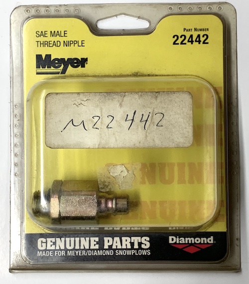 
                                        Meyer Plow SAE Male Coupler 22442                  