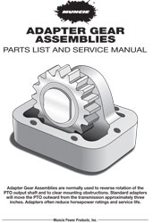 MUNCIE-GEAR-ADAPTERS PRODUCT INFORMATION