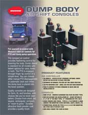 MUNCIE AIR SHIFT CONSOLE BROCHURE