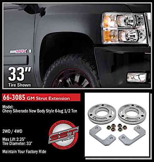 DAYSTAR LEVELING KIT KC09113BK