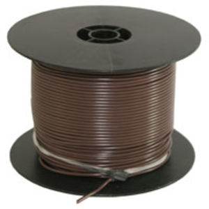 
                                        WIRE - 500 FT - 16 GA BROWN                  