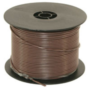 
                                        WIRE - 500 FT - 14 GA BROWN                  