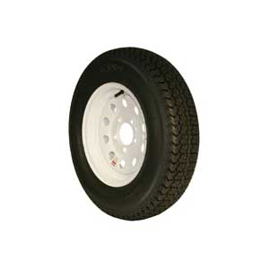 TRAILER TIRE AND WHEEL