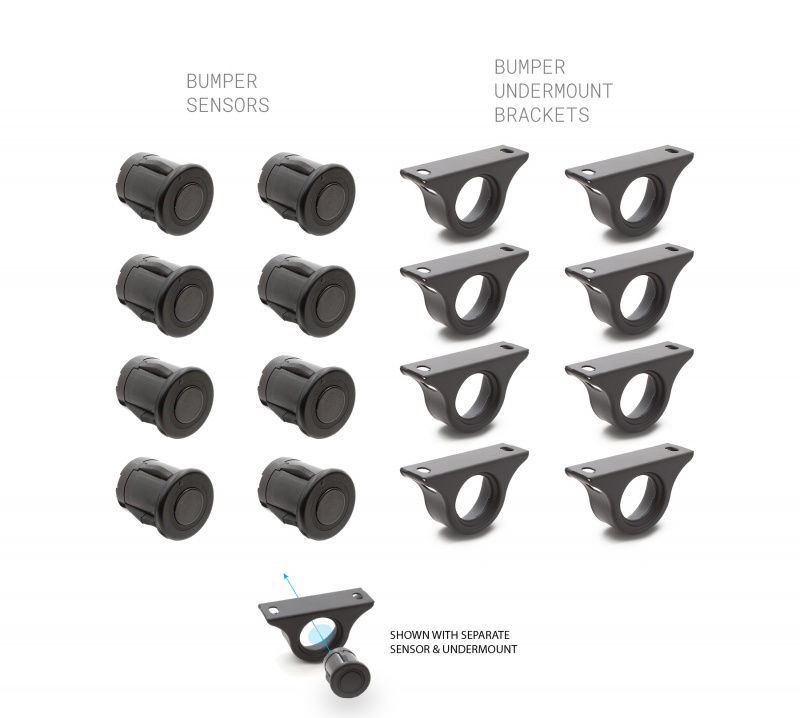 
                                                        Rosco Heavy Duty Front & Rear Object Detection System BSSK4006                          