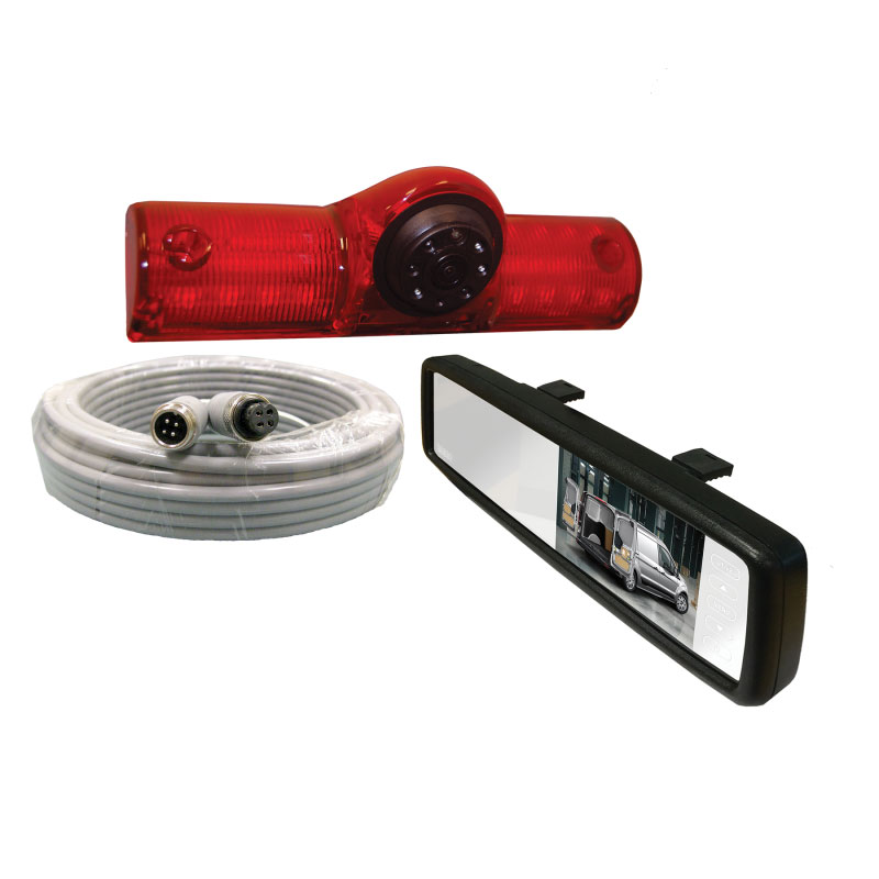 Dodge Promaster Backup Mirror/Monitor System