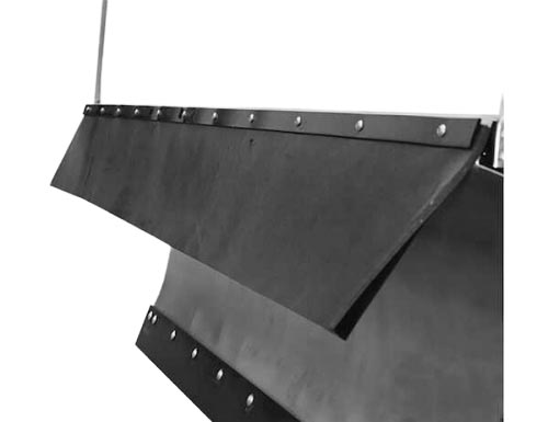 Snow Deflector 46in Rubber V-Plow