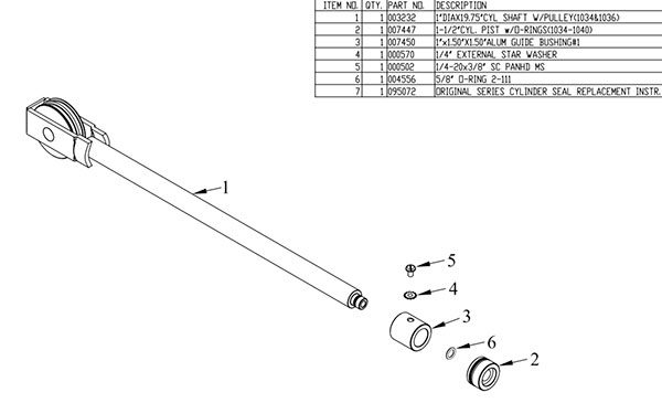 Tommy Gate Parts 003224 Tommy Gate Parts 003224