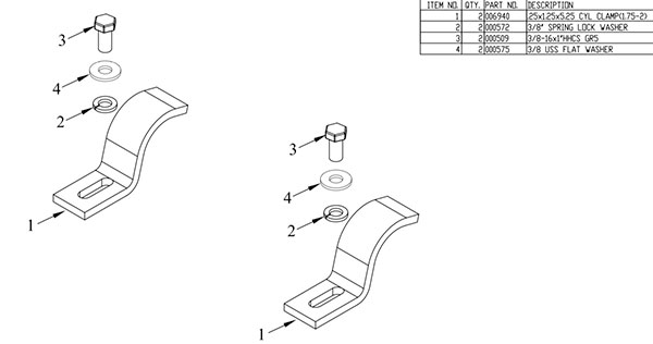 Tommy Gate Parts 006833 Tommy Gate Parts 006833