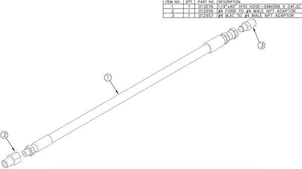 Tommy Gate Parts 012681