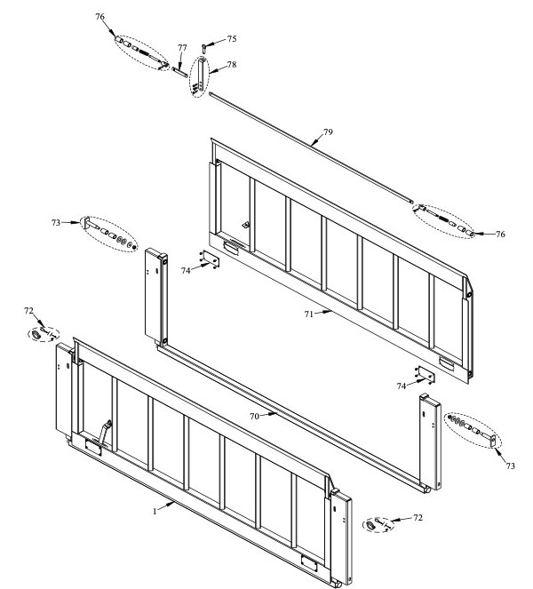 FOR MODELS  64SB, 72, 80, 86 & 91