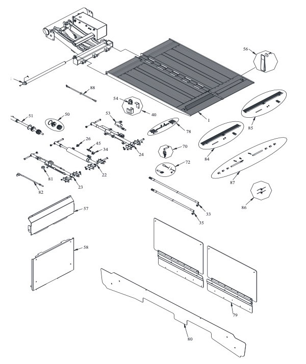Tommy Gate Cantilever Parts Diagram