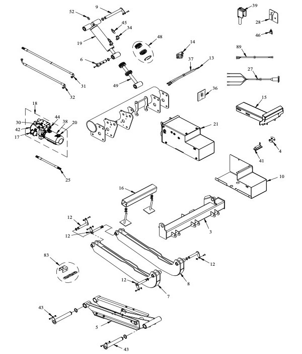 Tommy Gate Cantilever Diagram