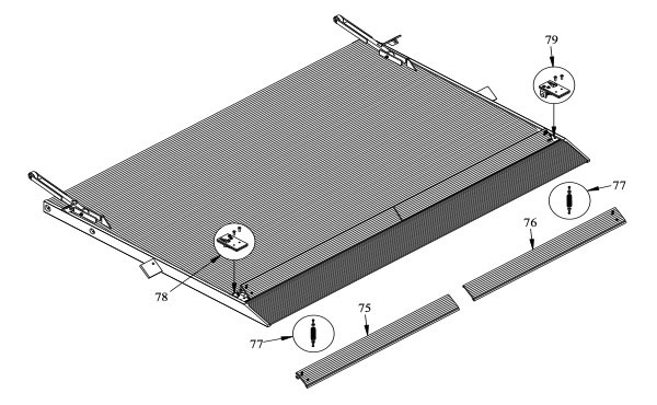 Diagram Tommy Gate Rail