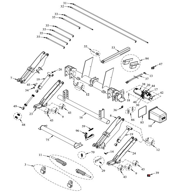 Tommy Gate Tuck Under Parts Diagram