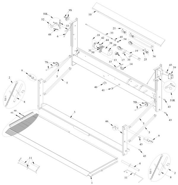 Tommy Gate Parts Diagram 1046-1650r