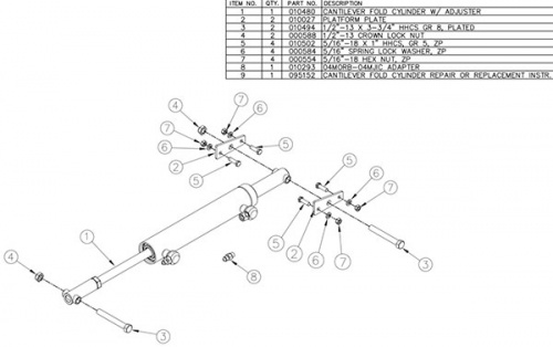 Tommygate Parts 011261