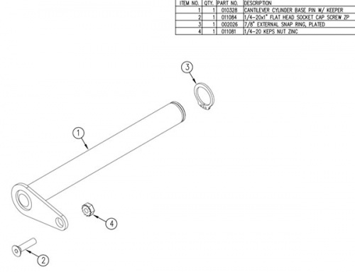 Tommy Gate Parts 011266