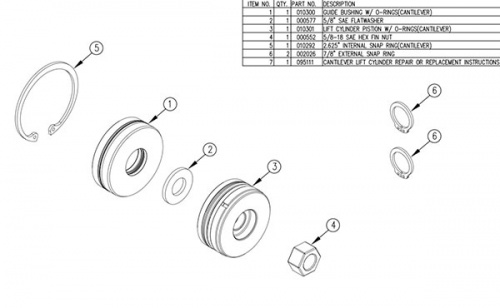 Tommy Gate Parts 011450