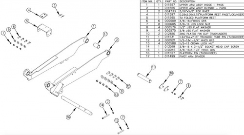 Tommy Gate Parts 012914
