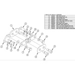 TommyGate R-Fold Hinge Kit 006466