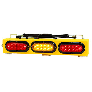 Towmate Wired Magnetic LED Lights For Towing – Wrecker, Trailer, Rollback, Tow Truck – DLR-TB3-4