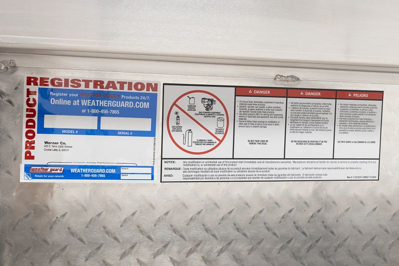 
                                                        56IN LO-SIDE BOX, ALUMINUM, CLEAR, 4.0 CU FT                              4                          