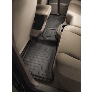 442163 WEATHERTECH 09-18 RAM 1500 10-19 RAM 2500/3500 CREW CAB REAR FLOORLINER BLACK