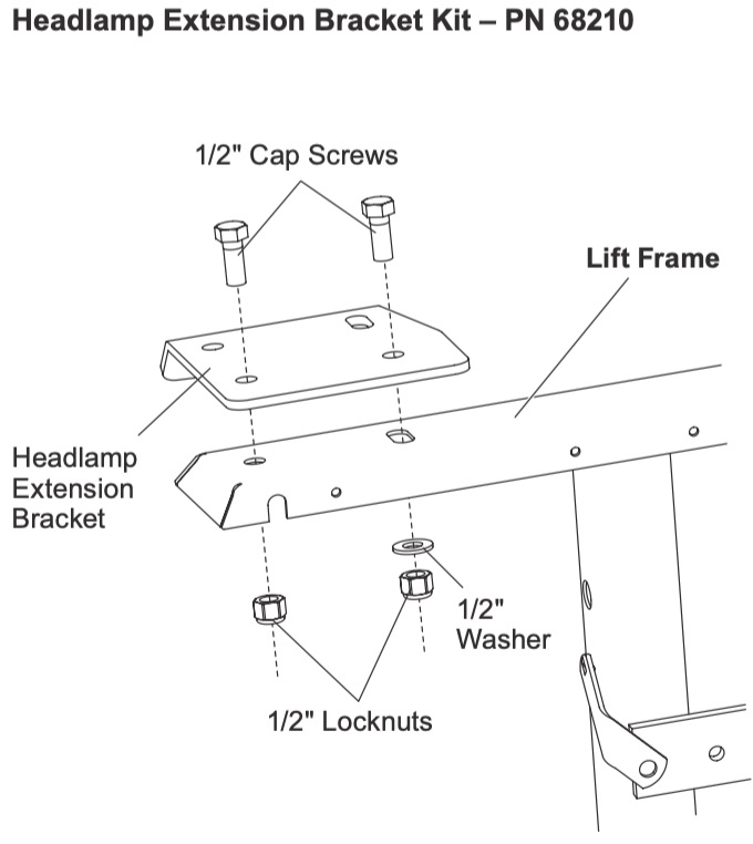 68210 Headlamp Extension