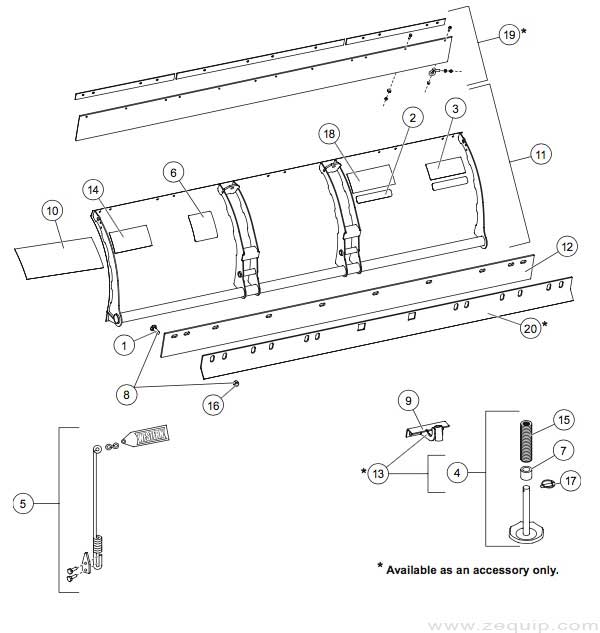 Western HTS Blade Diagram