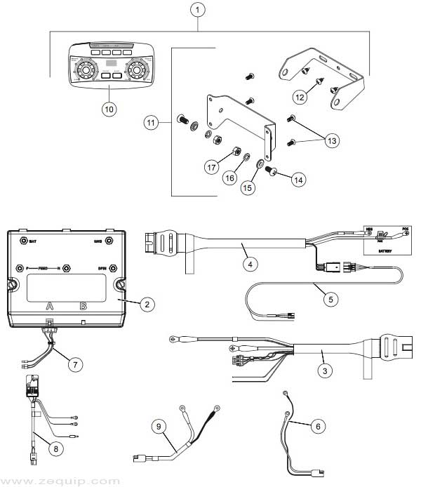 Western Pro Flo Electrical Parts Diagram