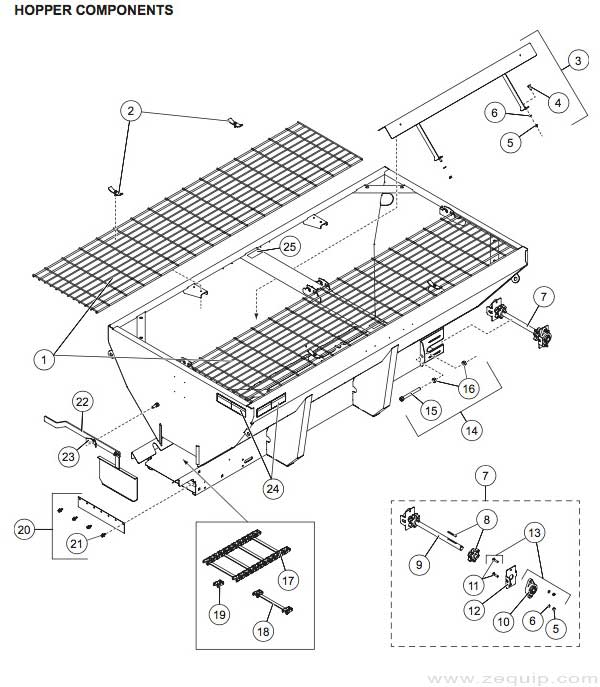 Western Striker Hopper For Electric Motor Units