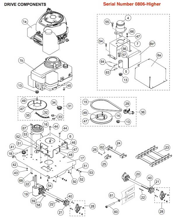 Western Ice Breaker Drive Parts Diagram