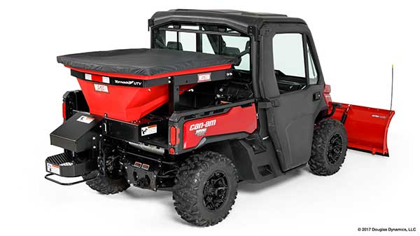 Western Tornado UTV Salt Spreader