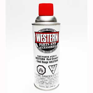 WESTERN RED ENAMEL 12 OZ 59515