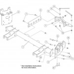 WESTERN ULTRA MOUNT Dodge, Ram 1500 (2019-__ ) 33950-1 WESTERN ULTRA MOUNT Dodge, Ram 1500 (2019-__ ) 33950-1