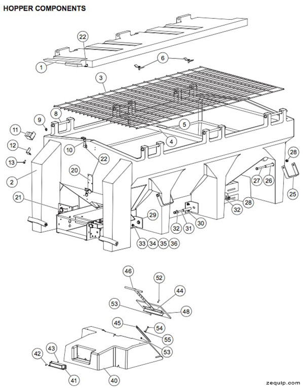 Western Tornado Hopper Parts Diagram