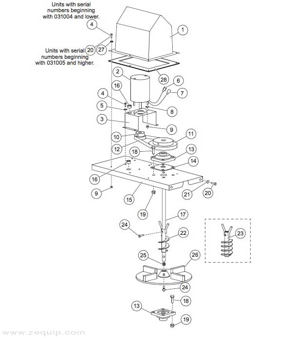 Western Model 500 Parts Diagram