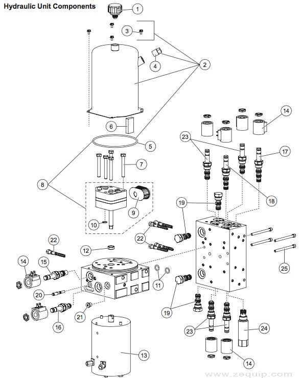 Western Wide-Out Hydraulic Diagram