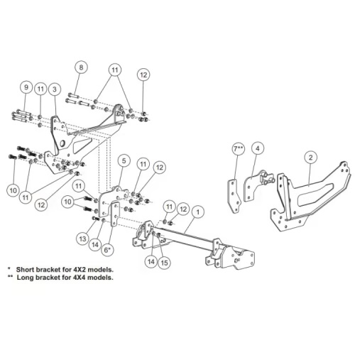 
                                        Commercial Truck Mount, GM, Silverado 4500/5500/6500 4x2 & 4x4 / International                  
